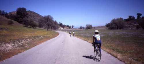 When all in the cycling world is right.  Flat road, sunny day, no cars, beautiful wildflowers & scenery.  The only thing missing is a tailwind.